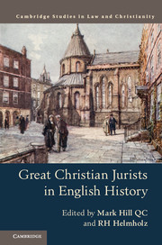 "Great Christian Jurists" book cover